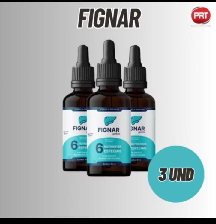 COMPRE 3 FIGNAR EM Gotas um dos primeiros Suplementos do mundo projetados para ajudar um fígado sobrecarregado melhorando a função hepática.