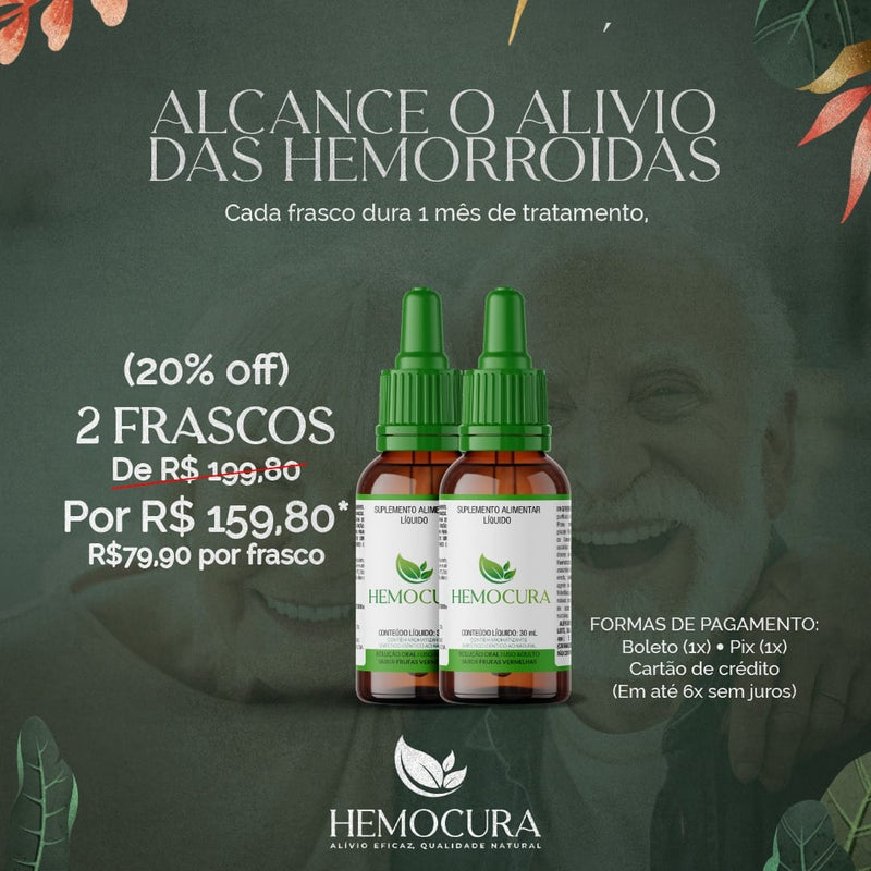 HEMOCURA A SOLUÇÃO PARA HEMORRÓIDAS